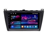 Android 15 Autoradio Stéréo pour Mazda 6 2007-2012 Brancher Et Utiliser 9''Lecteur Multimédia GPS Navigation Support WiFi 4G USB Soutien Carplay Bluetooth DSP Commandes au HM607 8 Core 4G+WiFi 2+64GB