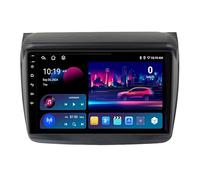 Android 15 Autoradio Stéréo pour Mitsubishi L200 2008-2016 Brancher Et Utiliser 9''Lecteur Multimédia GPS Navigation Support WiFi 4G USB Soutien Carplay Bluetooth DSP Command HM604 4 Core WiFi 2+64GB