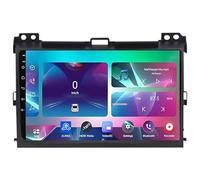 Android 15 Autoradio Stéréo pour Toyota Prado 120 2002-2009 Brancher Et Utiliser 9''Lecteur Multimédia GPS Navigation Support WiFi 4G USB Soutien Carplay Bluetooth DSP Co HM609 8 Core 4G+WiFi 6+128GB