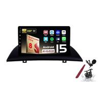 Android 15 Car Radio Sat Navi pour B-MW X3 E83 (2004-2012) Lecteur multimédia à écran Tactile 9 Pouces avec sans Fil Carplay GPS Navigation FM RDS Bluetooth 5G-WiFi SWC DSP,M100s
