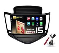 Android 15 Car Radio Sat Navi pour C-hevrolet Cruze (2008-2014) Lecteur multimédia à écran Tactile 9 Pouces avec sans Fil Carplay GPS Navigation FM RDS Bluetooth 5G-WiFi SWC DSP,M120s