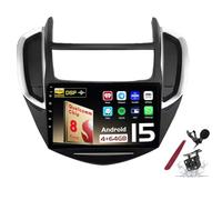 Android 15 Car Radio Sat Navi pour C-hevrolet Trax Tracker (2014-2016) Lecteur multimédia à écran Tactile 9 Pouces avec sans Fil Carplay GPS Navigation FM RDS Bluetooth 5G-WiFi SWC DSP,M400s
