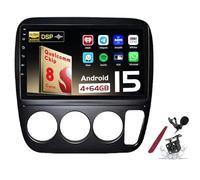Android 15 Car Radio Sat Navi pour H-Onda CR-V (1997-2001) Lecteur multimédia à écran Tactile de 9 Pouces avec Carplay sans Fil Navigation GPS FM RDS Bluetooth 5G-WiFi SWC DSP,M150s