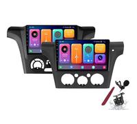 Android 15 Car Radio Sat Navi pour M-itsubishi Outlander LHD/RHD(2001-2005) Lecteur multimédia à écran Tactile de 9 Pouces avec Carplay sans Fil Navigation GPS FM RDS Bluetooth 5G-WiFi SWC DSP,M400s