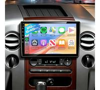 Android 15 Radio Stéréo De Voiture Pour Ford F150/F250/F350 2004-2014 CarPlay Sans Fil Android Auto Écran Tactile HD 10" Navigation GPS Portable Lecteur Vidéo Et Musique Bluetooth WiFi Mir(Color:M100)