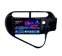Android 15 Radio stéréo de voiture pour Toyota Prius C 2018-2020 RHD, écran tactile, navigation GPS, Bluetooth, prise en charge du rétroviseur de recul, caméra de recul, contrôle au volant