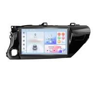 Android 16.0 Sat Nav Autoradio Navigation GPS pour Hilux 2016-2020 2 Din in-Dash Radio Système Multimedia MP5 Lecteur Récepteur Vidéo avec(HM605 4 Core WiFi 4+64GB)
