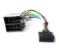 Android Autoradio Faisceau De CâBles 16 Broches CâBle Adaptateur ISO avec Petite TêTe pour VW Prise Standard,Faisceau ISO connecteur avec CâBles De Commande Au Volant Et Faisceau De CâBles