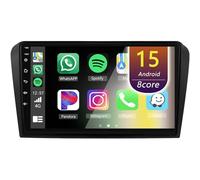 Android Autoradio pour Mazda 3 2004-2009, 9 Pouces Poste Radio Voiture avec CarPlay Android Auto GPS WiFi Bluetooth Caméra(8Core(8+128GB))