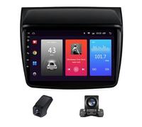 Android Autoradio pour Mitsubishi Pajero Sport 2 2008-2016 L200 4 2006-2015 Triton 2006-2014 avec CarPlay et Android Auto, 9 "écran Tactile Autoradio avec Bluetooth/Navigation GPS(X1)