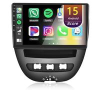Android Autoradio pour Toyota Aygo/Peugeot 107/Citroen C1 2004-2014, 10.1 Pouces Poste Radio Voiture avec CarPlay Android Auto GPS WiFi Bluetooth Caméra(8Core(4+64GB))