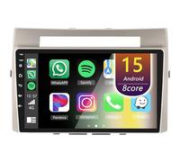 Android Autoradio pour Toyota Corolla Verso AR10 2004-2009, 9 Pouces Poste Radio Voiture avec CarPlay Android Auto GPS WiFi Bluetooth Caméra(8Core(6+128GB))