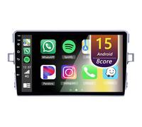 Android Autoradio pour Toyota Verso 2009-2018, 9 Pouces Poste Radio Voiture avec CarPlay Android Auto GPS WiFi Bluetooth Caméra(8Core(2+32GB))