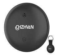 Android Traceur Tag,Google Tracker Fonctionne avec l’app Find Hub (Uniquement Android),Batterie Remplaçable,IP67 Imperméable,Bluetooth Localisateur pour Sacs,Bagages,Animaux et Sac à Dos,1 Noir