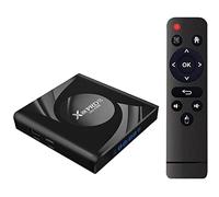 Android TV Box 12.0, 4 Go De RAM 64 Go De ROM Smart TV Box RK3258 4 Cœurs 64 Bits Cortex-A55 Prise en Charge du Processeur Sortie 4K Double WiFi 2,4 G/5,8 Ghz Bluetooth 4.0 Décodeur USB 3.0,2gb+16gb