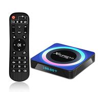 Android TV Box 13.0, X88 Pro 13 4 Go De RAM 64 Go De ROM RK3528 Quad-Core Cortex-A53 CPU, 2,4 Ghz/5 Ghz Dual Band Wifi6 8K/4K Résolution Ultra HD Bluetooth 5.0 Décodeur,4gb+32gb