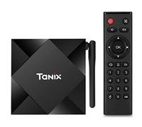 Android TV Box, TX6S Android 10.0 TV Box H616 Quad Core 4 Go De RAM 64 Go De ROM Smart Media Player avec Affichage Numérique HD 4K Ethernet WiFi 2,4 Ghz Set Top Box,2gb+8gb