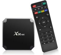 Android TV Box X96 Mini 2Go/16Go 4K Lecteur multimédia Boîtier TV Android 11.0 Amlogic S905W2 chipset Quad-Core W FI2.4GHz 64 Bits HD/H. 26 5 x96mini TV Box