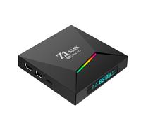 Android TV Stick IPTV Stalker Smart TV Box 4K 16 Go WiFi5 2,4 G/5,8 GHz BT5.0 Contrôle Vocal Smart TV Stick Home Player (Z1 Max)