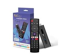 Android TV Stick14.0 2GB RAM 16GB Voice Control,Shortcut Keys,H313 Quad-Core 64bit WiFi6 Dual WiFi 2.4G/5G 4K HDR10+ Ultra USB HD Smart TV Stick (H 2+16 APP)