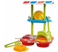 Androni Ensemble de jouets de plage Barbecue au gril Multicolore G