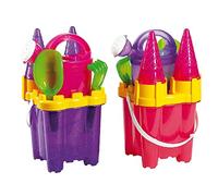 Androni Giocattoli S.r.l. - 0732176 - Jeu De Plage - Set Château À Paillettes - 7 Pièces - Modèle Aléatoire