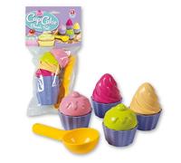Androni Giocattoli S.R.L. Cupcake Moulds (9-Piece, Sand) By Androni Giocattoli