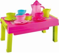 Androni Service à café avec table pliante 2 en 1 - 17 pièces