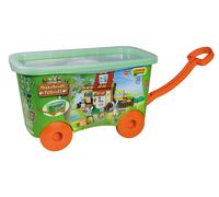 Androni Unico Plus 8927 Maximilian Families ? Chariot Avec Blocs De Construction (98 Pièces)