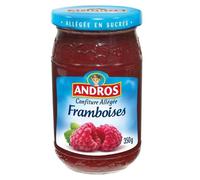ANDROS ALLEGE - Allégée Confiture De Framboises 350G - Lot De 4