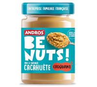 Andros Be Nuts - Pâte à tartiner Cacahuète - Croquant - 325G