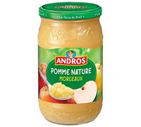 ANDROS Compote Pomme Morceaux 750 g - Lot de 3