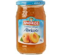 Andros Confiture allégée abricots - Le pot de 350g