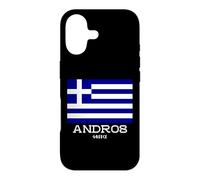 Andros Grèce Île Grecque Hellas Souvenir Cyclades Égée Coque pour iPhone 17