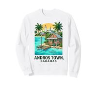 Andros Phare de l'île des Bahamas Sweatshirt