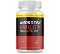 Androxen Virility Premium Blend Gélules | L-Arginine & Maca | 60 Gélules | Complément alimentaire contenant de la L-arginine, de la L-citrulline, ainsi que de la maca,