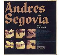 Andrs Segovia - Andres Segovia Plays J. S. Bach - Allegro Records - ALL750, Allegro Records - SALL 750