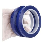 ANDSHUAI 2 Rouleaux Ruban Adhésif Résistant à la Chaleur,Ruban Isolant Bleu,Ruban Adhésif Haute Température Rubans de Presse à Chaud,pour DIY Couture Produit Mprimés(10mm*33m)