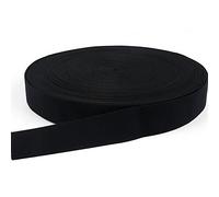 ANDSHUAI 5 mètres de Long Bande Elastique Couture,La Largeur est de 2 mm élastique Large,Elastique Perruque,Ruban Elastique,Large élastique Plat Ceinture Bande pour Couture-Noir