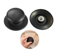ANDSHUAI Poignée de Couvercle,Bouton de Couvercle,Boutons de Couvercle de Casserole,Boutons Universelle Cuisine,Bouchons Poignées de Rechange,Couvercle de Casserole Bouton Anti-brûlure,2 Pièces