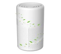 AndThere Purificateur d'Air avec Filtre HEPA H13, Air Purifier Élimine Pollen Poils d'Animaux Odeurs, Silencieux & Économie d'Énergie 5W, Ioniseur d'Air Purificateur pour Chambre Maison Bureau