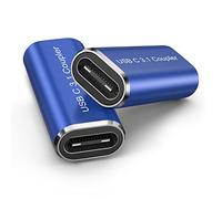 ANDTOBO Adaptateur USB C Femelle vers Femelle, 2 Pack adaptateurs USB C 3.1 supportant la Charge Magsafe et la Charge Rapide 100W