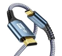 ANDTOBO Câble USB C vers HDMI 4K, 2M Cable HDMI USB C [Coque en Aluminium et Câbles en Nylon] Compatible avec Thunderbolt 4/3, iPhone 15 Pro/Max, MacBook Pro/Air, iPad Pro/Air, iMac, etc.