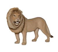 Andux Animaux Réalistes Jouets Vie Marine Jungle Sauvage Jeux éducatifs FZDW-03 (Lion)