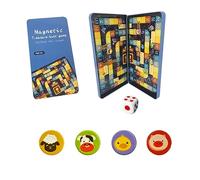 Andux Jeux De Plateau Magnétique Classique Portable Léger Format De Voyage Jeux d'Echecs THYX-02 (Chasse au trésor Échecs)