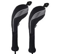 Andux Lot de 2 Long Cou Club de Golf Hybride Couvre Tête CTMT-01 Gris