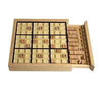 Andux Zone Bois Sudoku Jeux de société Avec tiroir SD-02 (Noir)