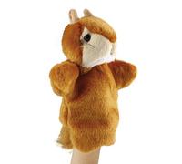 Andux Zone Charmant Peluche marionnette à la Main Jouet Animal (SO-03 Écureuil)