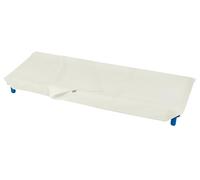Andy & Helen - Housse de Couette (au-Dessus+Dessous) pour lit d'enfant avec Coins élastiques pour Une adhérence Totale. Dimensions Standard 65x140 cm en 100% Coton, crème