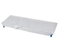Andy & Helen - Housse de Couette (au-Dessus+Dessous) pour lit d'enfant avec Coins élastiques pour Une adhérence Totale. Dimensions Standard 65x140 cm en 100% Coton, Gris